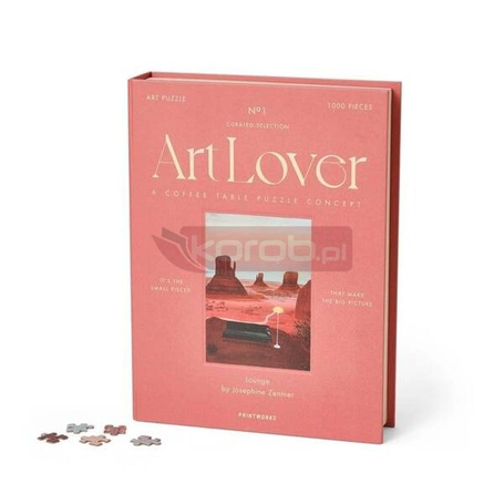 Puzzle 1000 Art Lover Book - Lounge