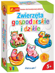Magnesy na lodówkę - Zwierzęta gospod i dzikie