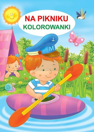 Kolorowanka - Na pikniku