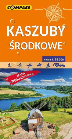 Mapa tur. - Kaszuby środkowe 1:55 000 w.2022