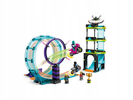 LEGO CITY 60361 STUNTZ EKSTREMALNE WYZWANIE KASKADERSKIE zestaw klocków +7