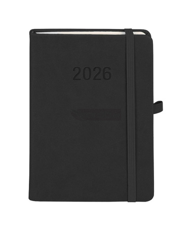 Kalendarz 2026 B6 Memofix TDW czarny