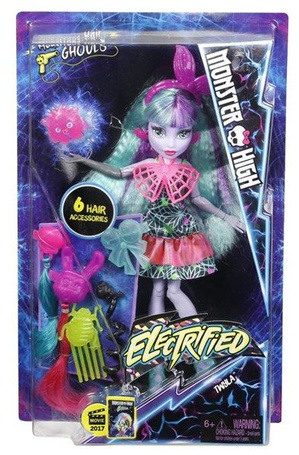 Monster High Upiorki Zelektryzowane fryzury Ast.