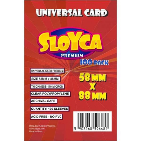 Koszulki Universal Card Premium 58x88mm (100szt)