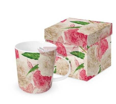 Kubek porcelanowy Peonie 350ml