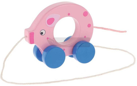 Zabawka drewniana - Świnka. Bobaski i Miś TREFL