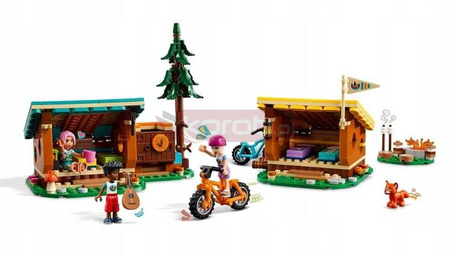 LEGO FRIENDS 42624 PRZYTULNE DOMKI NA LETNIM O zestaw klocków dla dzieci 7+