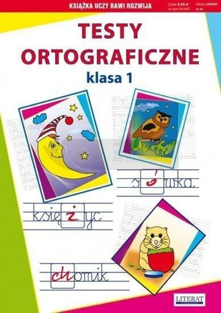 Testy ortograficzne klasa 1 w.2025