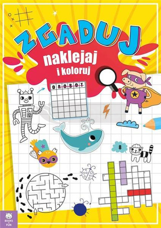 Zgaduj naklejaj i koloruj