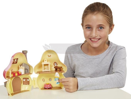 Smerfy domek zestaw z figurką miks