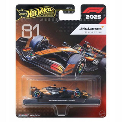 HOT WHEELS PREMIUM Formula 1 2025 McLaren F1 Team (#81) Oscar Piastri JKD81