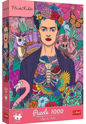 Puzzle 1000 Frida Kahlo: Kwitnąca dusza TREFL