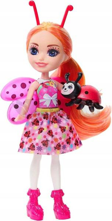 ENCHANTIMALS LALKA LADYBUG BIEDRONKA +zwierzatko HNT57