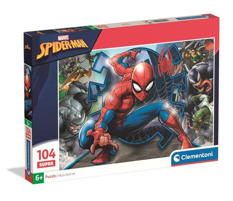 Puzzle 104 Super Kolor Spider-Man
