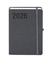 Kalendarz 2026 A5 Rubi grafitowy DNS