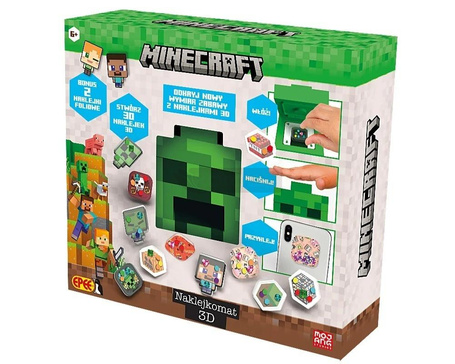 Naklejkomat 3D Minecraft
