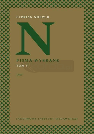 Pisma wybrane T.5 Listy