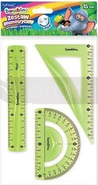 Zestaw Geometryczny 15cm 3 elementowy flexi Bambino