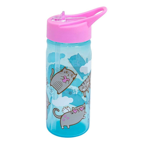 Bidon z rurką Aqua Pure Meow 450ml ASTRA