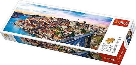 Puzzle 500 elementów Panorama - Porto, Portugalia