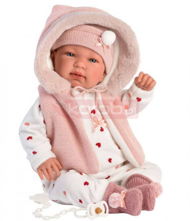 Lalka Bobas płaczący Tina 44 cm