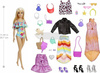 Lalka Barbie Kalendarz Adwentowy Szyk i Styl GXD64