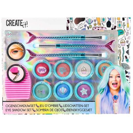 Zestaw do ozdabiania oczu 11 el. CREATE IT!