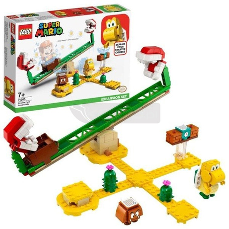 LEGO Super Mario 71365 Megazjeżdżalnia Piranha Plant zestaw rozszerzający