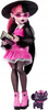 LALKA MONSTER HIGH DRACULAURA + akcesoria + zwierzątko Hrabia Nietoperz HRP64
