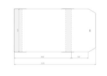 Okładka regulowana 300x510mm (50szt)
