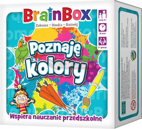 Gra BrainBox - Poznaję kolory