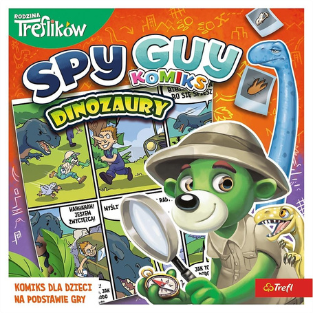 Spy Guy Komiks. Dinozaury