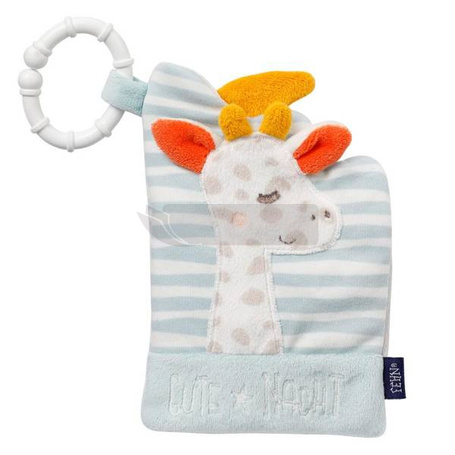 Książeczka edukacyjna świecąca w ciemności Żyrafa