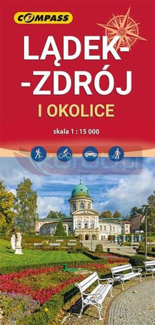 Mapa - Lądek Zdrój i okolice 1:15 000