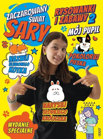 Zaczarowany Świat Sary. Rysowanki i zabawy 2