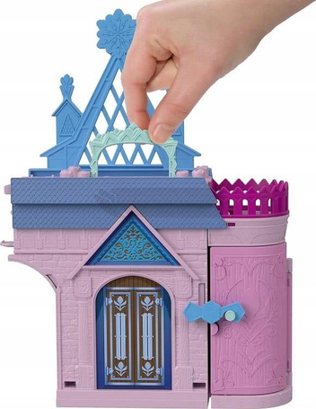 DISNEY FROZEN KRAINA LODU ZAMEK ANNY zestaw do zabawy z Anną i Olafem HLX02