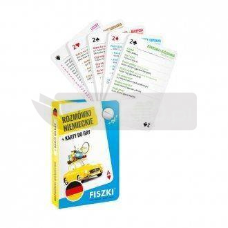 Rozmówki niemieckie i karty do gry 2w1