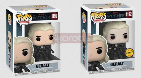 Funko Figurka POP TV: Witcher- Geralt w/Chase mix
