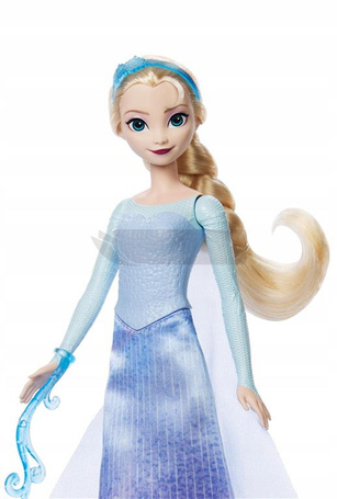 LALKA KSIĘŻNICZKA DISNEY KRAINA LODU ELSA Zakręć i odkryj JBG59