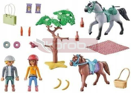 PLAYMOBIL STARTER PACK 71470 WYCIECZKA KONNA NA PLAŻĘ Z AMELIĄ I BENEM