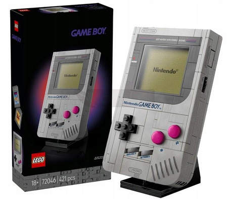 LEGO 72046 Game Boy Nintendo, zestaw klocków +18 lat