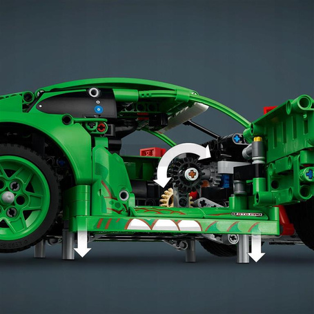 KLOCKI LEGO TECHNIC 42224 Samochód Porsche 911 GT3 R REXY AO Racing +11 lat