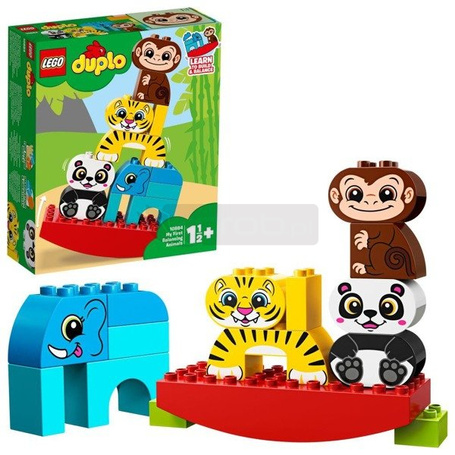 Klocki DUPLO 10884 Moje pierwsze zwierzątka na równoważni