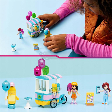 KLOCKI LEGO FRIENDS 42692 Stoisko z lodami i balonami, zestaw +6 lat