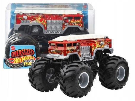 HOT WHEELS MONSTER TRUCK OVERSIZE 1:24 5 Alarm JCC95