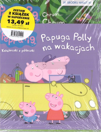 Świnka Peppa zestaw książeczek