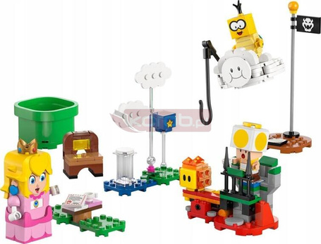 LEGO SUPER MARIO 71441 PRZYGODY Z INTERAKTYWNĄ FIGURKĄ PEACH zestaw klocków