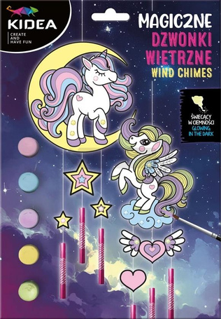 Dzwonki magiczne świecące w ciemności KIDEA