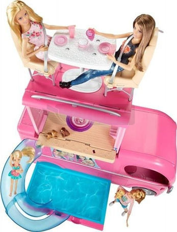 Lalka Barbie rozkładany kamper