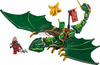 LEGO NINJAGO 71829 ZIELONY LEŚNY SMOK LLOYDA, zestaw klocków dla dzieci 6+